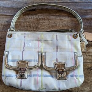 Coach handbag with Coach dust cover